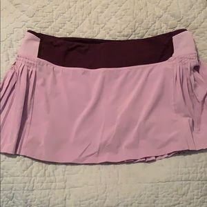 Lululemon running skirt